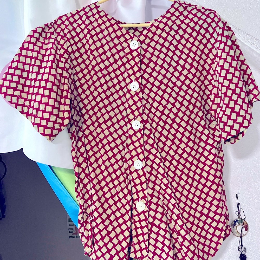 Christian Dior Separates vintage top.